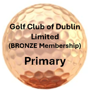 (2026) Golf Club of Dublin LIMITED Membership (1 Course, Weekdays Only) - RENEWAL - Primary Only